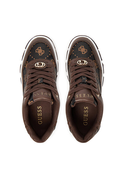 Guess adidași femei maro FLFBRT PEL12