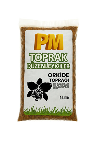 Usplant Orkide Toprağı 5 Litre – Coco Chips, Sphagnum Yosunu ve Kömür İçerikli Özel Karışım