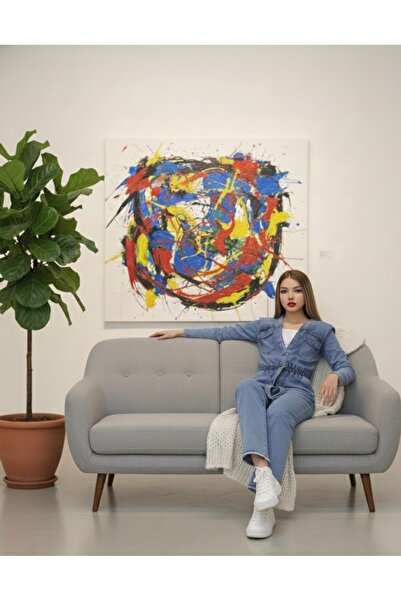 BeModal Women's Jean Jacket Denim Casual V-Neck Elastic Waist Relaxed Fit