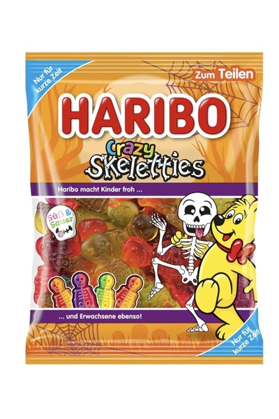 Haribo Crazy Skeletties 160g