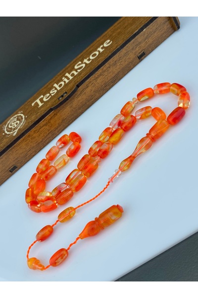 Tesbih Store كبسولة تسبيح ملونة من زجاج البليكسي على شكل زجاج الطائرة بقطع مميز