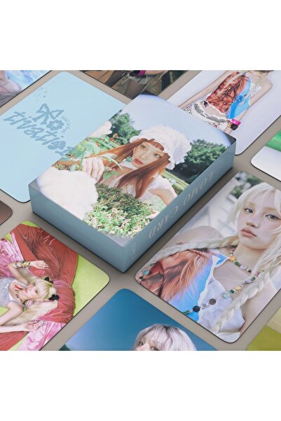 Kpop Dünyasi I-DLE Yuqi «Мотивація» Набір двосторонніх карток Lomo (55 шт.)