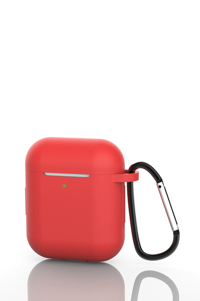 Phonextra حافظة سيليكون متوافقة مع AirPods 1/2 - حماية ممتصة للصدمات + حزام ك...