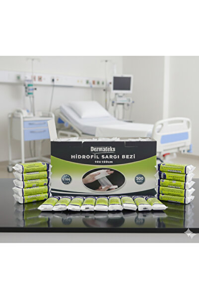 Dermateks Sargı Bezi 10 'lu ( Hidrofil ) -