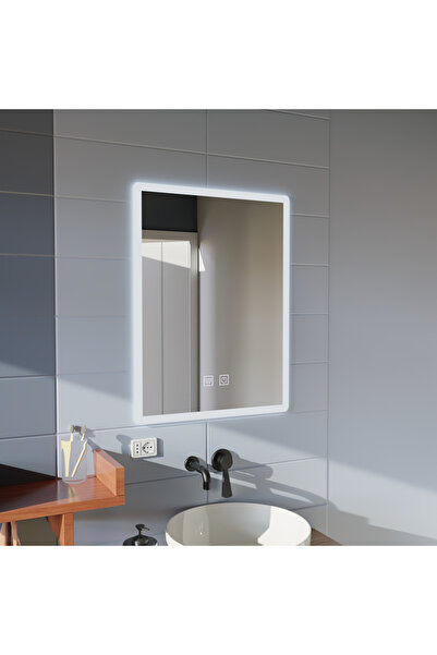 Alessandro DESIGN Oglinda LED Touch Alecsidra Sistem Dezaburire 45X60cm