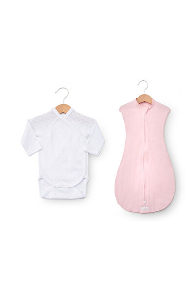 OEM Gift set with diaper changing system and adjustable bodysuit for baby girl