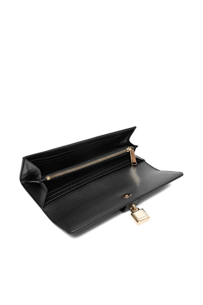 Karl Lagerfeld wallet woman Black/Gold