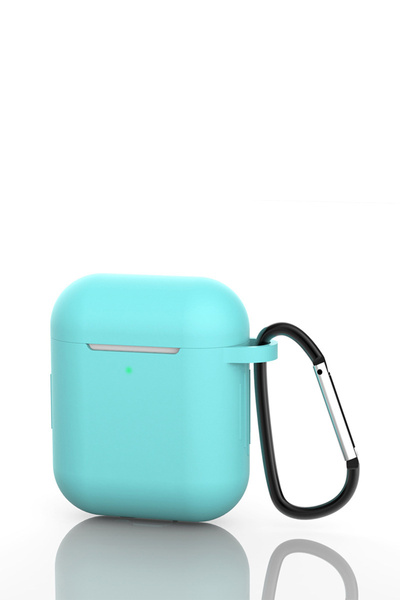 Phonextra حافظة سيليكون متوافقة مع AirPods 1/2 - حماية ممتصة للصدمات + حزام ك...