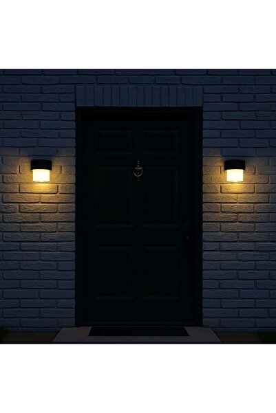 ALC-Shop Aplica LED Exterior MIRA, 1 Sursa de lumina, Lumina Calda, Negru