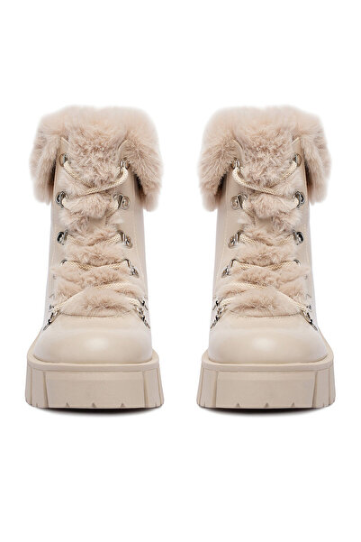 DeeZee ankle boots women ecru