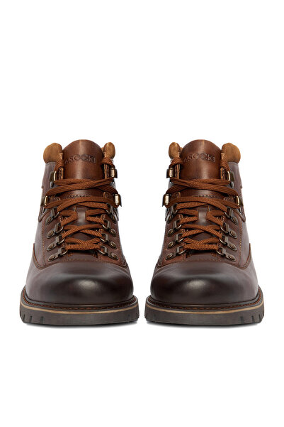 LASOCKI men's brown ankle boots