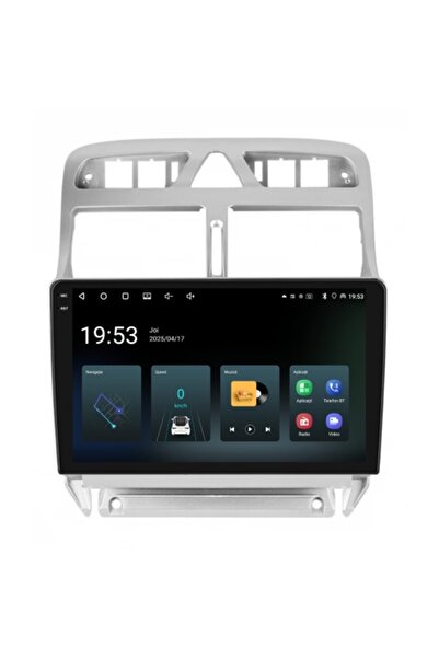 Piloton Navigație pentru Peugeot 307 (2000-2012) 9 inch, 4GB RAM, 64GB stocar...