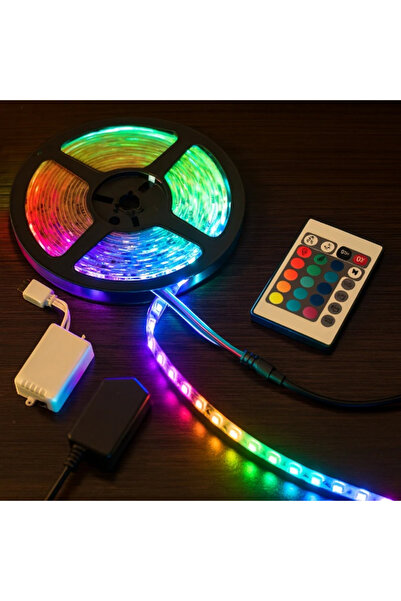 Epilons Rgb strip 54 led remote controlled usb connected