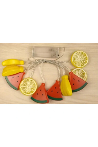 Twin Store 2 متر 10 مصابيح LED على شكل فواكه