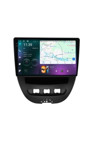 NAVI-ABC Peugeot 107 (2005-2014) Navigație dedicată 10.25" 2K QLED Android 13...