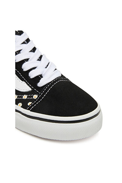 Vans Girls Floral Black Old Skool Sneakers