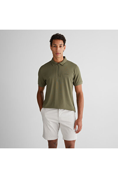 Gant Erkek Yeşil Regular Fit Logolu Polo
