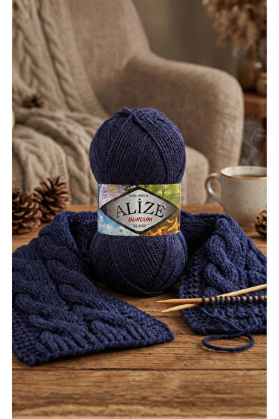 Alize Kazak, Hırka, Amigurumi İpi | Burcum Klasik El Örgü İpliği | 058| %100 Akrilik | 100gr 210mt |