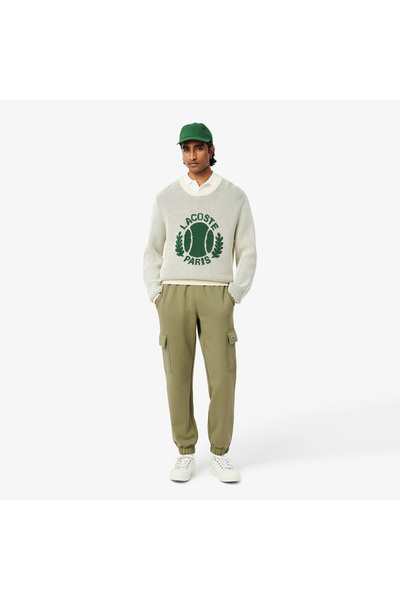 Lacoste Fleece Cargo Erkek Yeşil Eşofman Altı