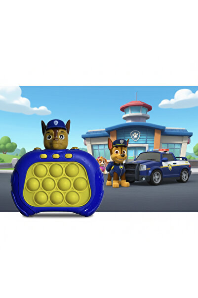 KARYIL Işıklı Sesli Paw Patrol Chase Figürlü Pilli Popit