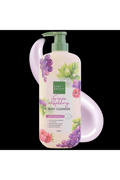 BABY BRIGH غسول الجسم بالعنب والتوت من بيبي برايت -450مل