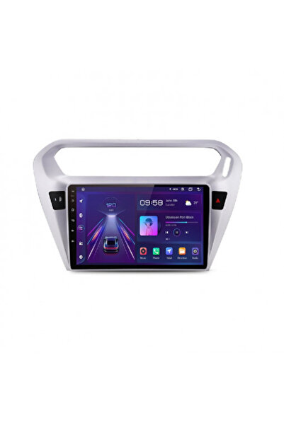 NAVI-ABC Navigatie Peugeot 301 (2013-2018) 9" 6GB RAM 128GB Octa Core 4G Andr...