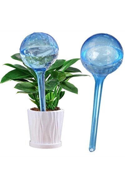 OEM Комплект от 2 автоматични глобуса за поливане на растения, сини, 25 см.