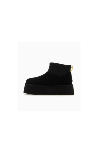 UGG Classic Mini Dipper Boot Black Yellow
