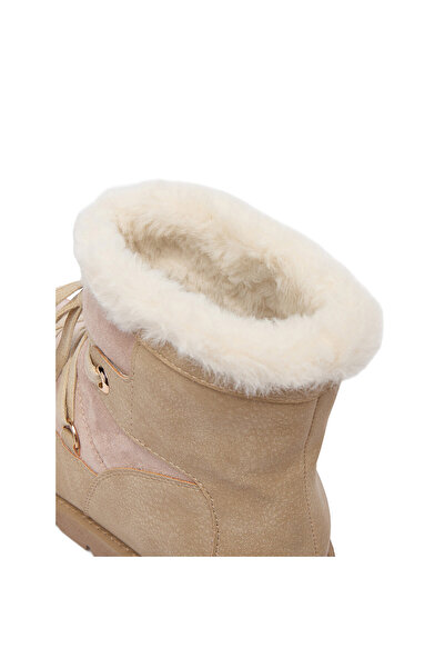 DeeZee cizme de zăpadă pentru femei bej 17125-1-BEJ PU