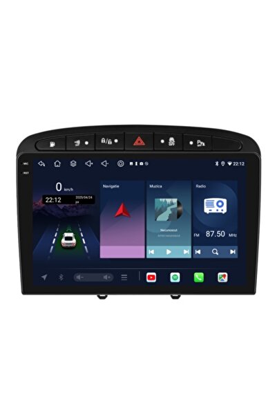 Piloton Navigație pentru Peugeot 408 (2008-2020) - 9 inch, 6 GB RAM, 128 GB, Octa Core