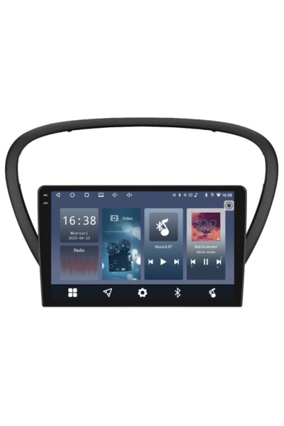 Piloton Navigație pentru Peugeot 607 (2004-2011) 9 inch, 2GB RAM, 32GB, Quad ...