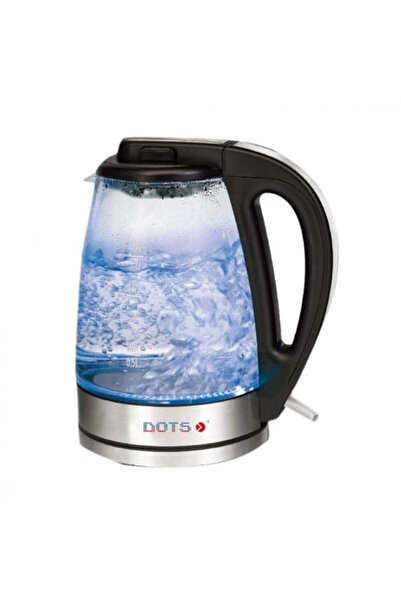 DOTS غلاية كهربائية 2000 واط، 1.7 لتر، زجاجية - KDG-008