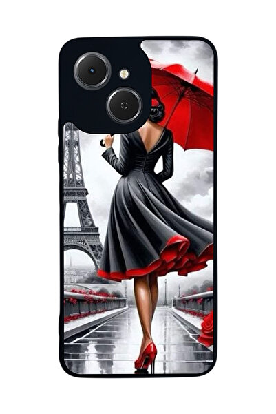 TECNO متوافق مع Spark 40C مطبوع، أسود غير لامع، سيليكون ناعم، واقي، غطاء ممتص للصدمات، حافظة