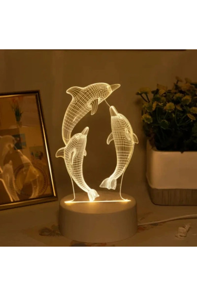 Twin Store Dolphin Design Night Light