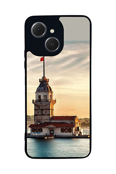 TECNO Spark 40C Compatible Printed , Matte Black, Soft Silicone, Protective, ...