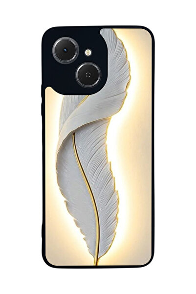 TECNO Spark 40C Compatible Printed , Matte Black, Soft Silicone, Protective, ...