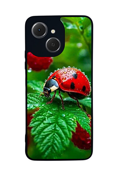 TECNO متوافق مع Spark 40C مطبوع، أسود غير لامع، سيليكون ناعم، واقي، غطاء ممتص للصدمات، حافظة