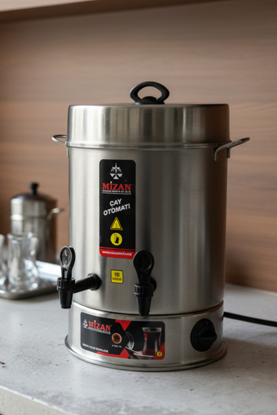 Mizan 160 Bardak Endüstriyel Çaymatik - Paslanmaz Çelik Çay Otomatı