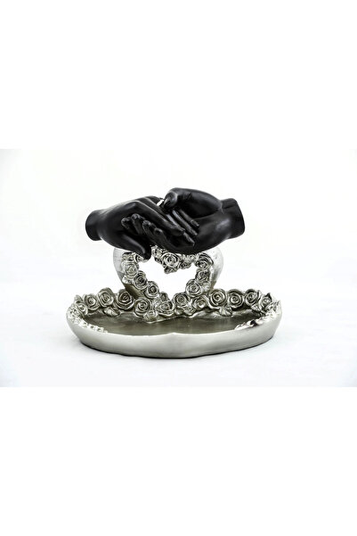 Marsilyan Ieg ™   Special Design Heart-Shaped Polyester Presentation Tray