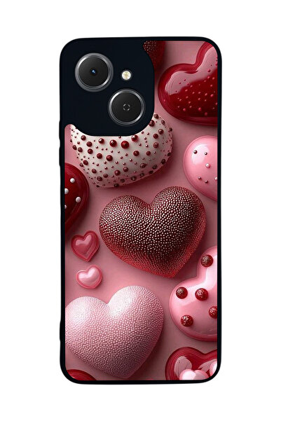 TECNO Spark 40C Compatible Printed , Matte Black, Soft Silicone, Protective, ...