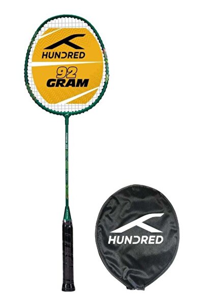 Hundred Powertek 200 Strung Racket - Black