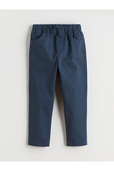 LC Waikiki Lcw Kids Navy Blue Basic Boys' Gabardine Trousers