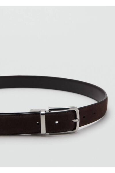 MANGO Man Çift taraflı napa deri kemer