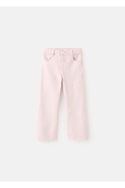 MANGO Baby Yıldızlı düz kesim jean