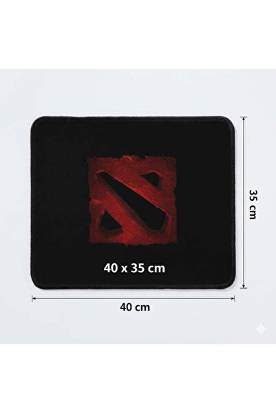 Generic Fasgos DOTA Gaming Mouse Pad 40x35cm - Stitched Edge, Non-Slip Rubber, Waterproof
