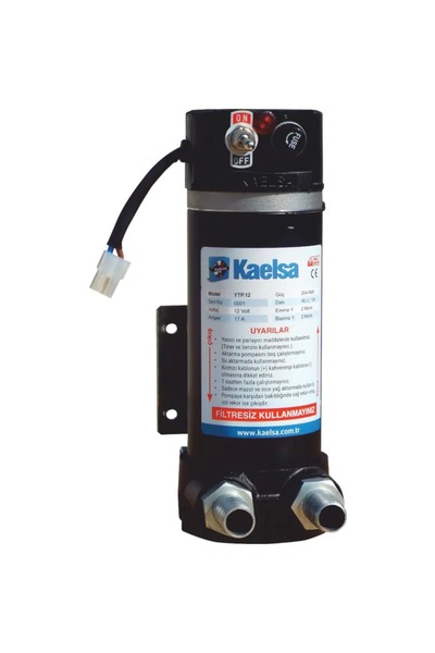 Kaelsa 12V Mazot Aktarma Pompası