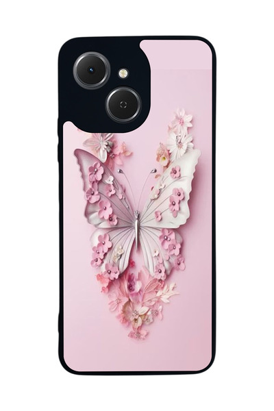 TECNO متوافق مع Spark 40C مطبوع، أسود غير لامع، سيليكون ناعم، واقي، غطاء ممتص للصدمات، حافظة