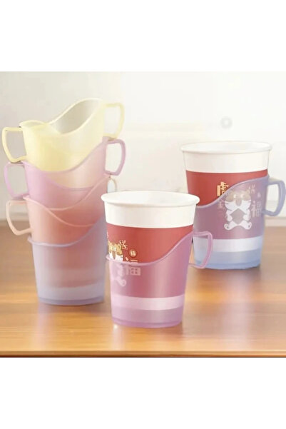 Marsilyan إيغ ™   مجموعة من 8 أحصنة لحمل أكواب الكرتون