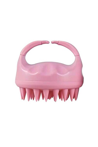 SASHA فرشاة تدليك فروة الرأس سيلكون من ساشا- زهري