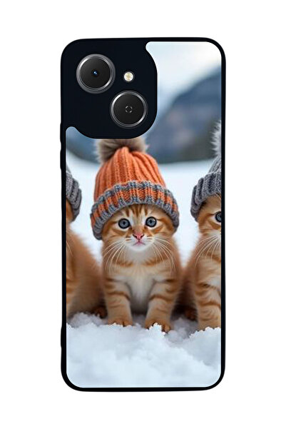 TECNO متوافق مع Spark 40C مطبوع، أسود غير لامع، سيليكون ناعم، واقي، غطاء ممتص للصدمات، حافظة